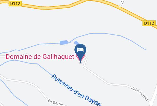 Haute Garonne - Domaine De Gailhaguet Maps