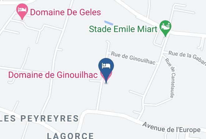 Gironde - Domaine De Ginouilhac Maps