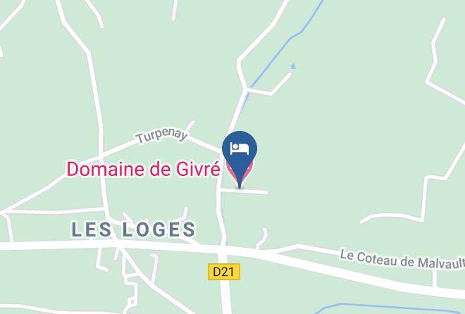 Indre Et Loire - Domaine De Givre Maps