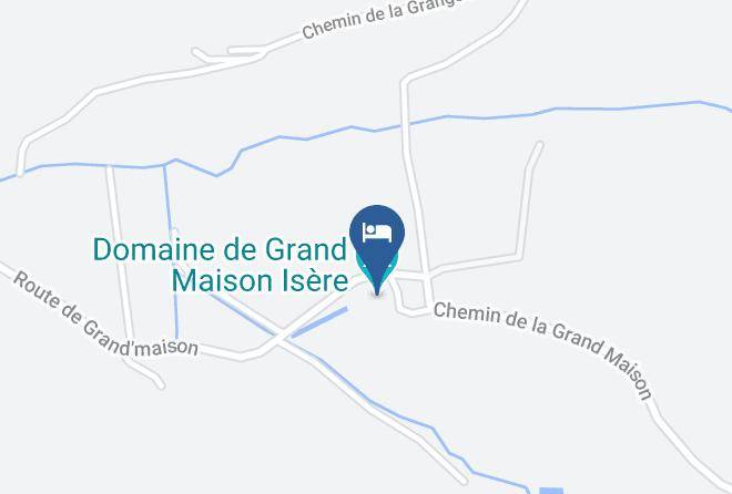 Isere - Domaine De Grand Maison Isere Maps
