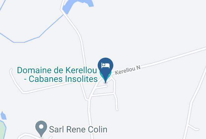 Finistere - Domaine De Kerellou Cabanes Insolites Maps