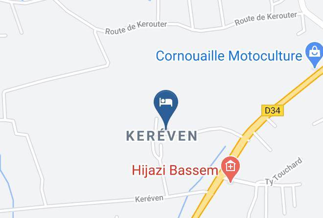 Finistere - Domaine De Kereven Maps