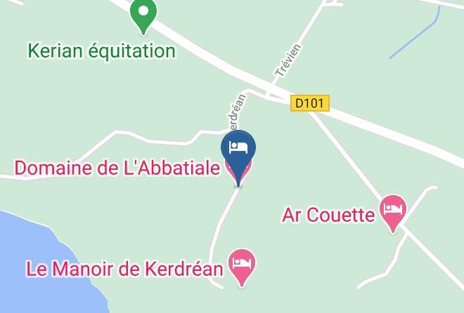 Morbihan - Domaine De L'abbatiale Maps