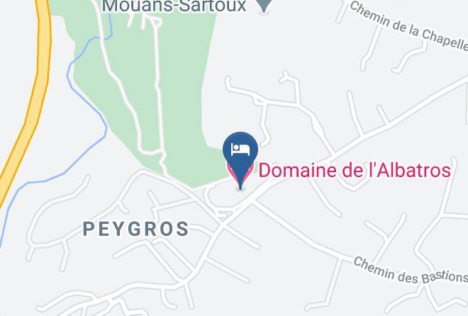 Maritime Alps - Domaine De L'albatros Maps