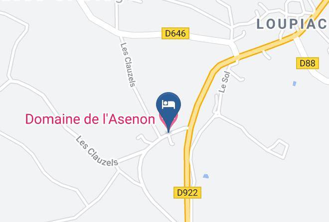 Aveyron - Domaine De L'asenon Maps