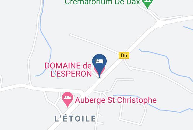 Landes - Domaine De L'esperon Maps