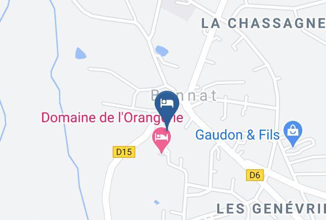 Creuse - Domaine De L'orangerie Maps