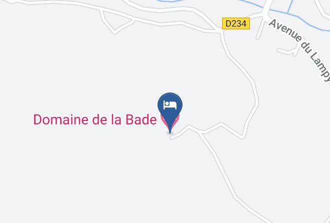 Domaine De La Bade Map