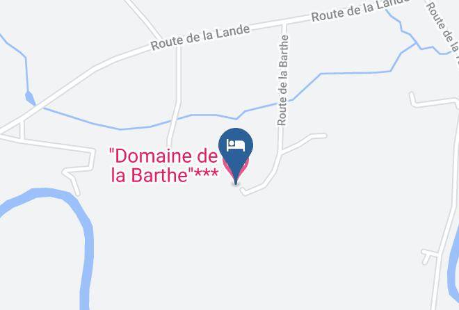 Landes - Domaine De La Barthe Maps