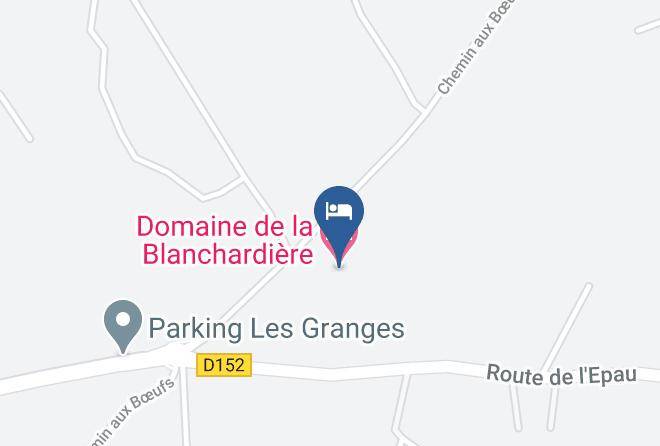 Sarthe - Domaine De La Blanchardiere Maps