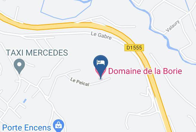 Domaine De La Borie Map