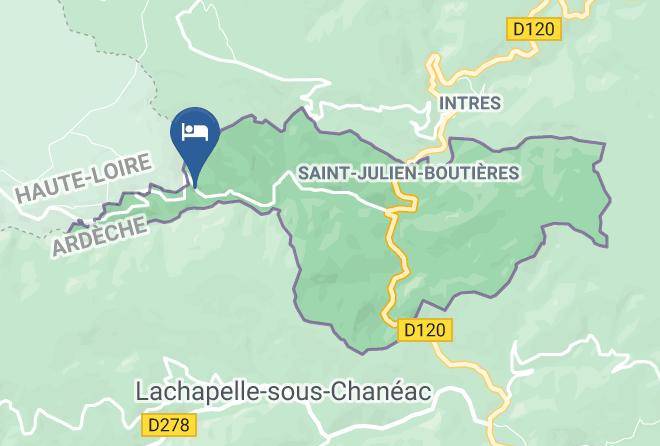 Ardeche - Domaine De La Chave Maps