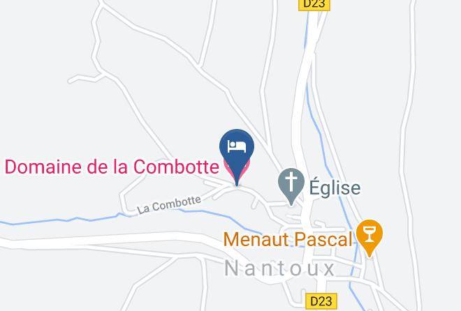 Cote D Or - Domaine De La Combotte Maps