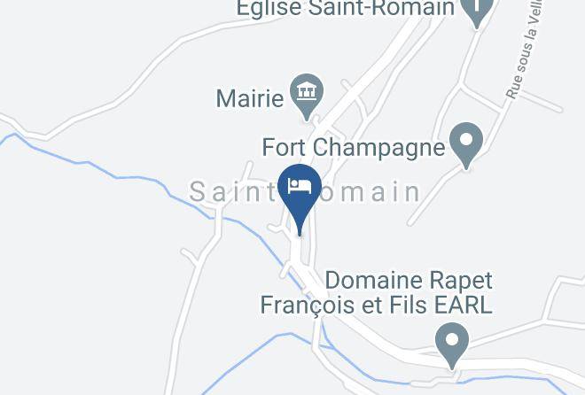 Cote D Or - Domaine De La Corgette Maps