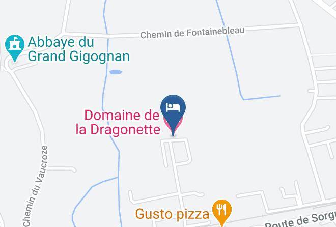 Vaucluse - Domaine De La Dragonette Maps