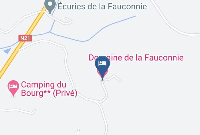 Dordogne - Domaine De La Fauconnie Maps