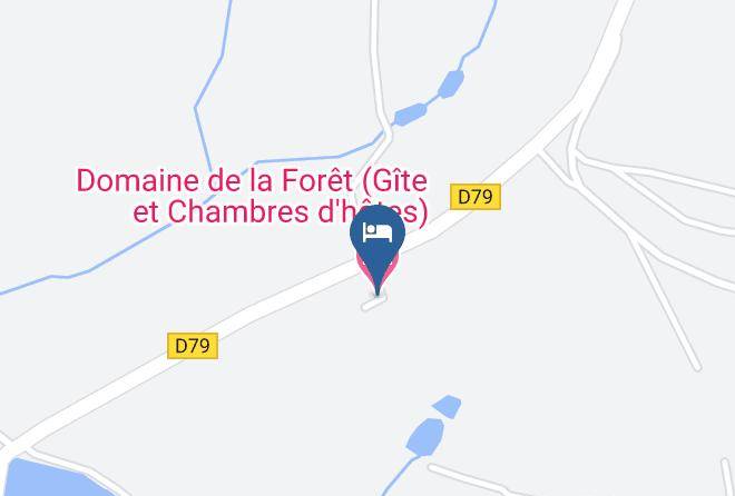 Saone Et Loire - Domaine De La Foret Maps