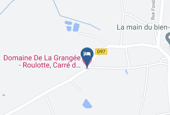 Indre Et Loire - Domaine De La Grangee Roulotte Carre D'etoiles Et Cabane Maps