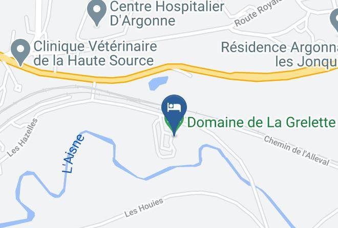 Domaine De La Grelette Map