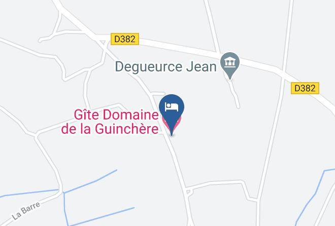 Saone Et Loire - Gite Domaine De La Guinchere Maps