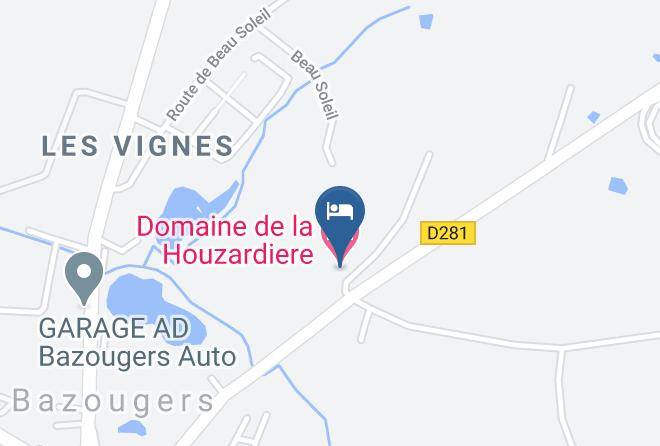 Mayenne - Domaine De La Houzardiere Maps
