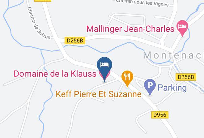 Moselle - Domaine De La Klauss Maps