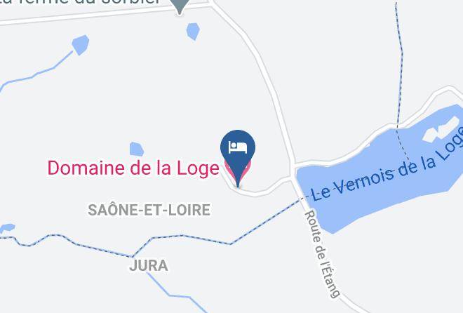 Saone Et Loire - Domaine De La Loge Maps