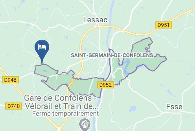 Charente - Domaine De La Partoucie Maps