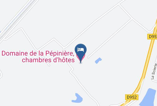 Domaine De La Pepiniere Chambres D'hotes Map