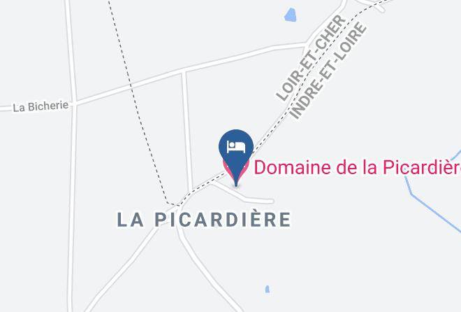 Indre Et Loire - Domaine De La Picardiere Maps