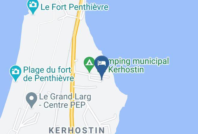 Morbihan - Domaine De La Pointe De Kerhostin Maps
