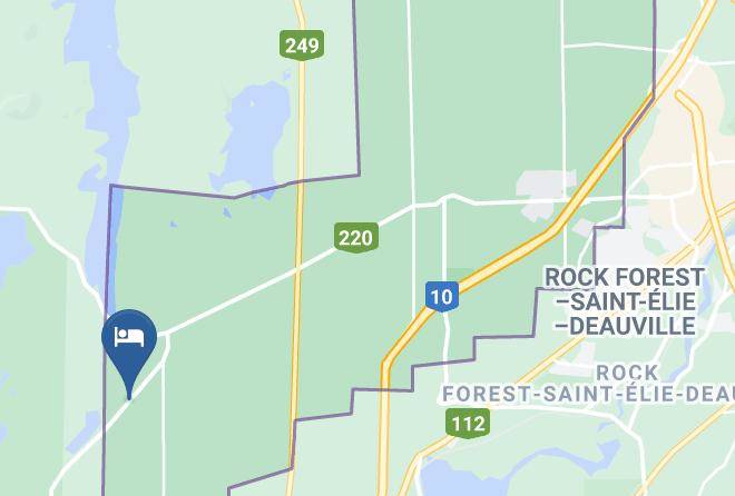 Memphremagog Regional County Municipality - Domaine De La Pomme D'api Maps