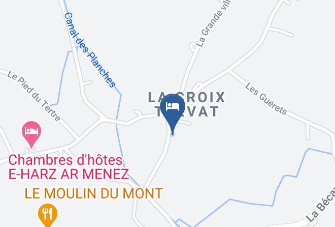 Domaine De La Roche Du Mont Dol Map