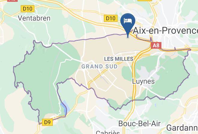Bouches Du Rhone - Domaine De La Roseraie Maps