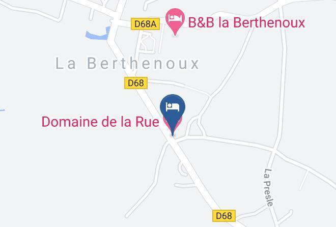 Indre - Domaine De La Rue Maps