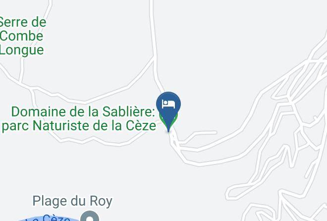 Gard - Domaine De La Sabliere Parc Naturiste De La Ceze Maps