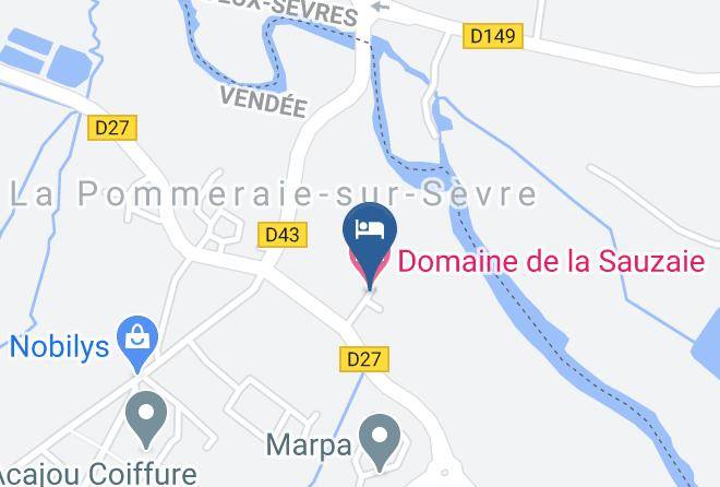Vendee - Domaine De La Sauzaie Maps