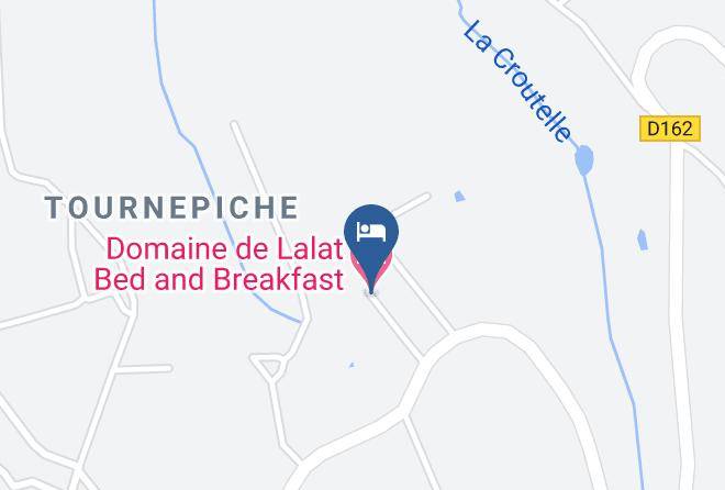 Charente - Domaine De Lalat Bed And Breakfast Maps