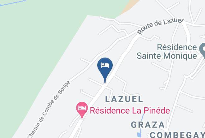 Ardeche - Domaine De Lazuel Maps