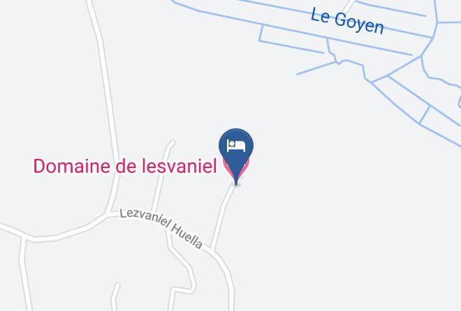 Finistere - Domaine De Lesvaniel Maps
