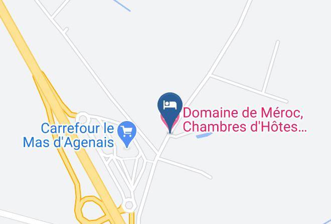 Domaine De Meroc Chambres D'hotes Galerie D'art Map