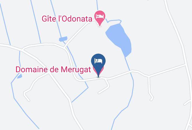 Domaine De Merugat Map
