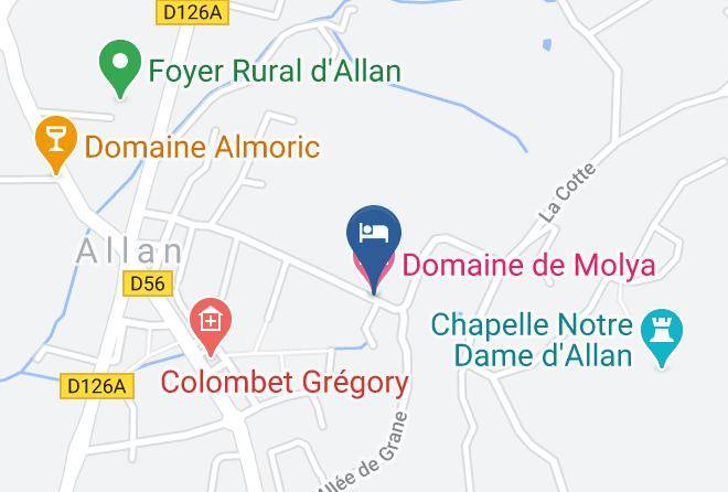 Drome - Domaine De Molya Maps