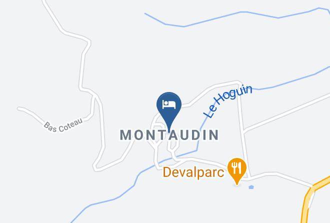 Domaine De Montaudin Map
