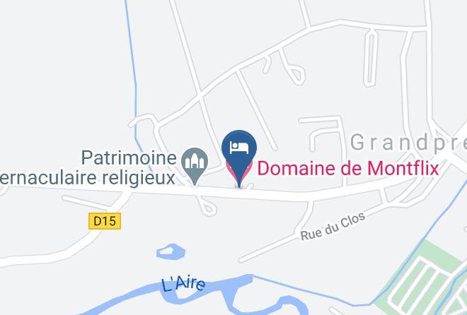 Domaine De Montflix Map