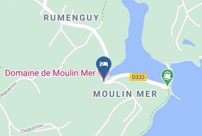Finistere - Domaine De Moulin Mer Maps