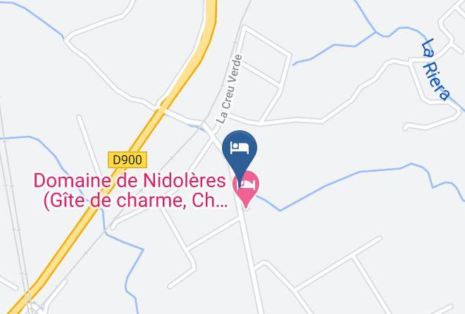 Pyrenees Orientales - Auberge Du Domaine De Nidoleres Maps