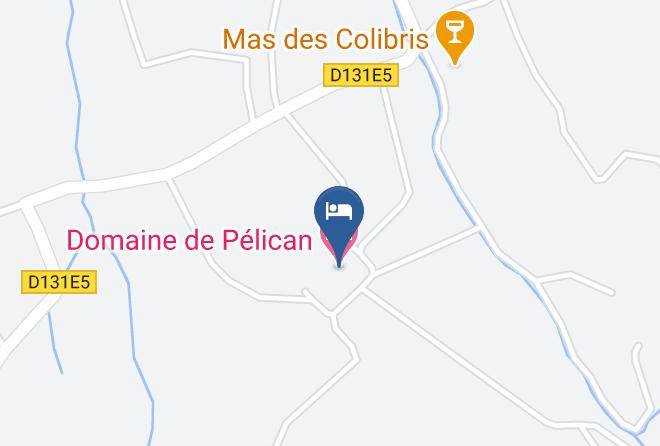 Herault - Domaine De Pelican Maps