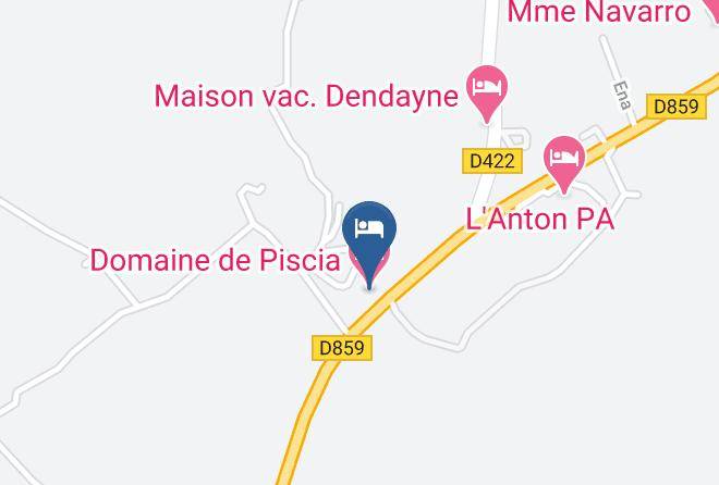 Southernsica - Domaine De Piscia Maps