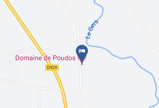 Gers - Domaine De Poudos Maps